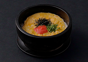 Stone-grilled Mentaiko Omelette with Flying Fish Flavor with ISE Eggs from Japan