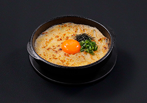 とろろ月見のチーズ焼き